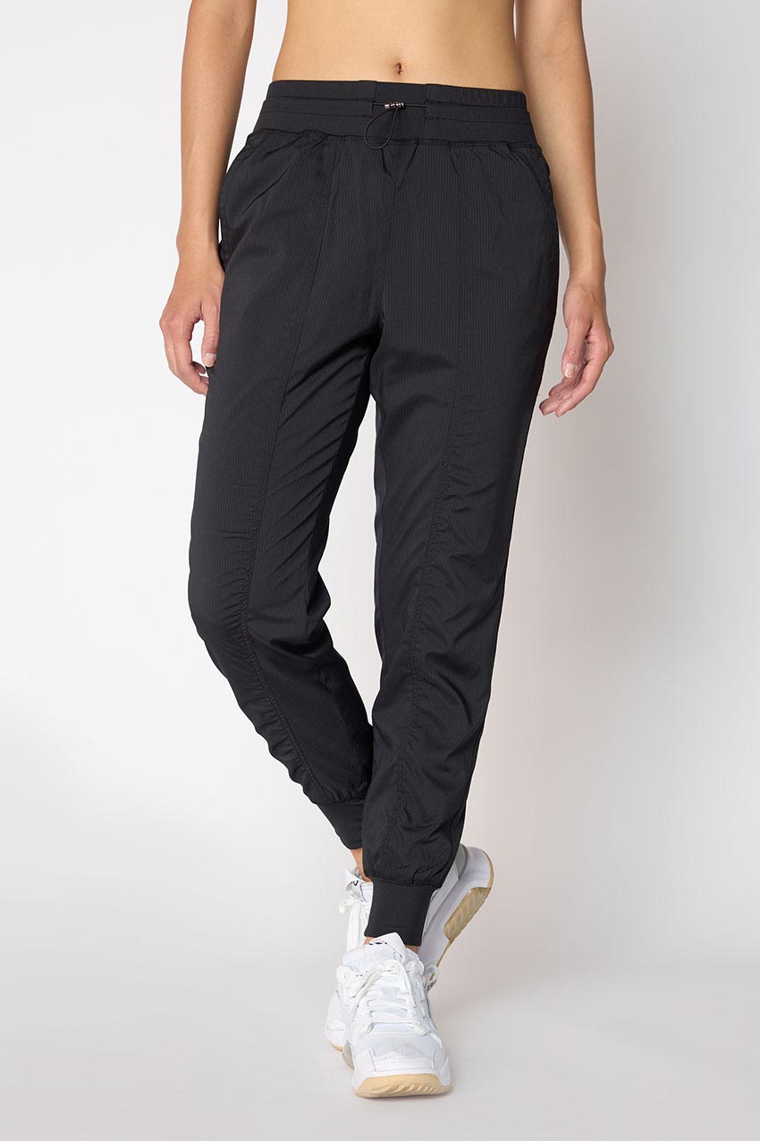 Eclipse High-Waisted 28 Lined Shadow Stripe Jogger