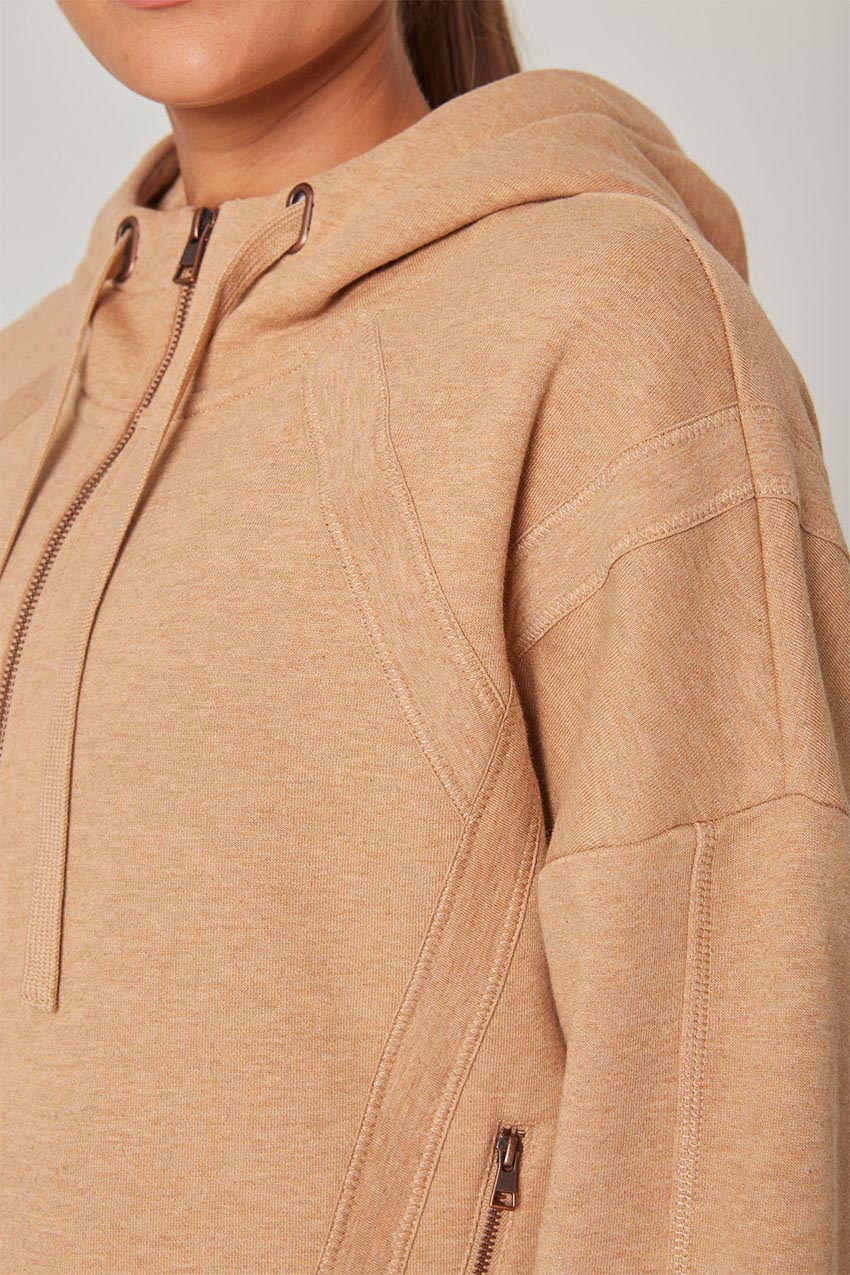 Ease Organic Cotton Recycled Zip-Up Hoodie - Sale