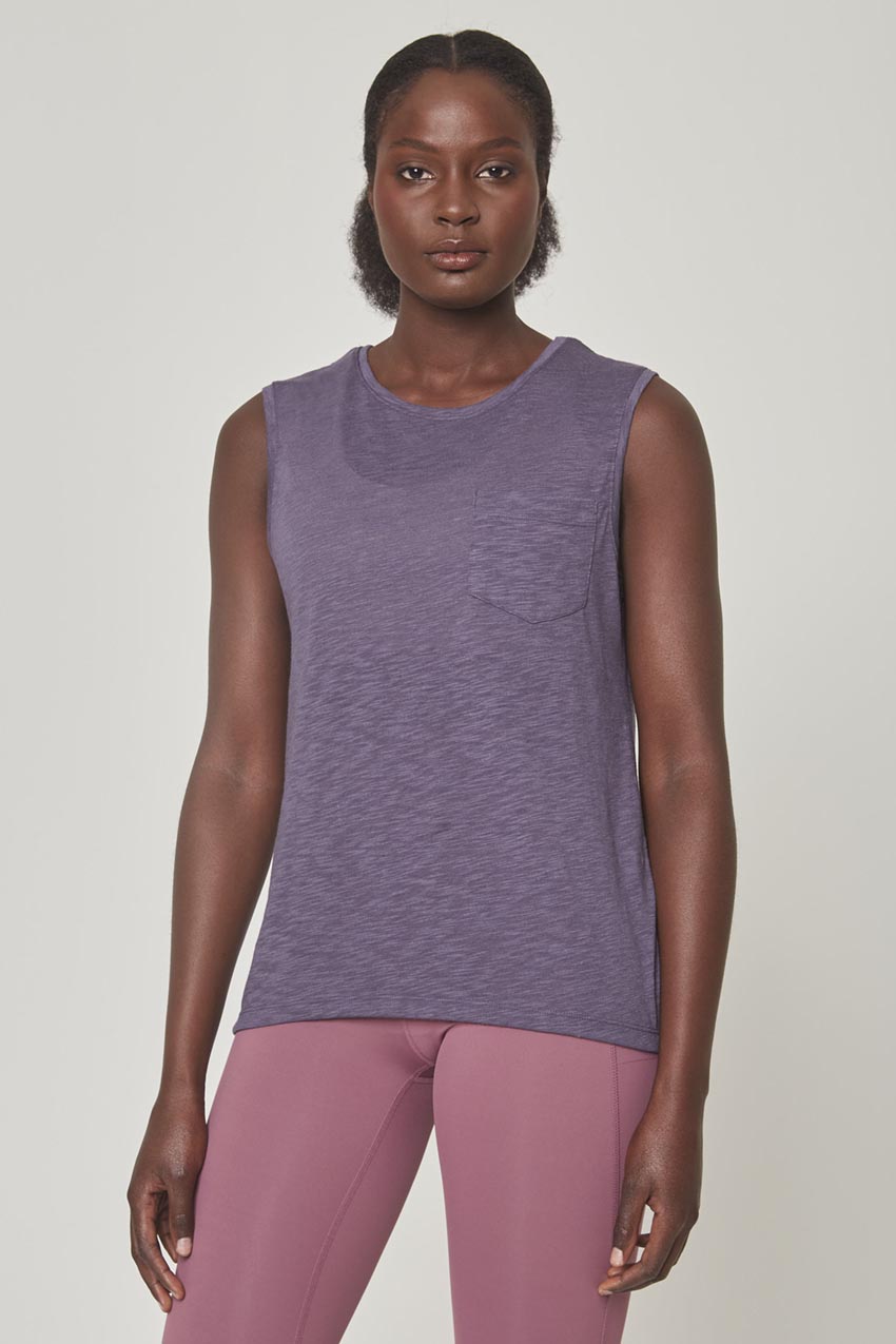 Fusion Tank Top with Chest Pocket