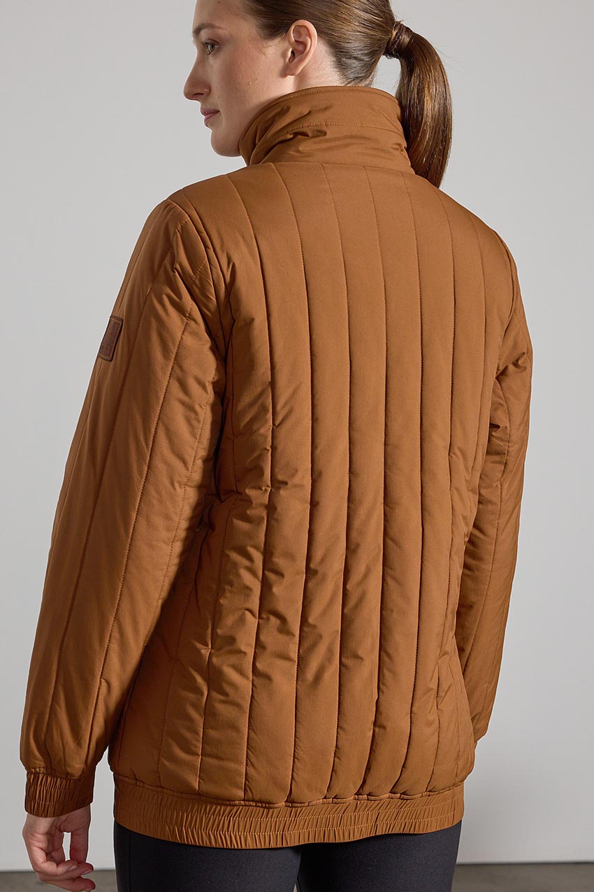 Integrate Reversible Puffer and Fleece Jacket