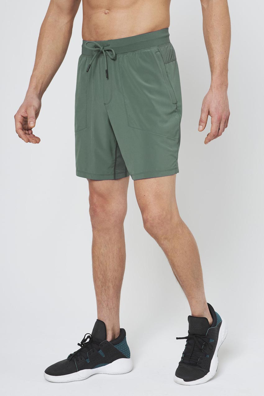 Stride Recycled Polyester Panelled Short Lined 8" - Sale