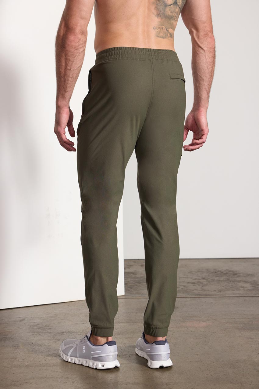 Limitless Recycled Polyester Warp Knit Cargo Jogger