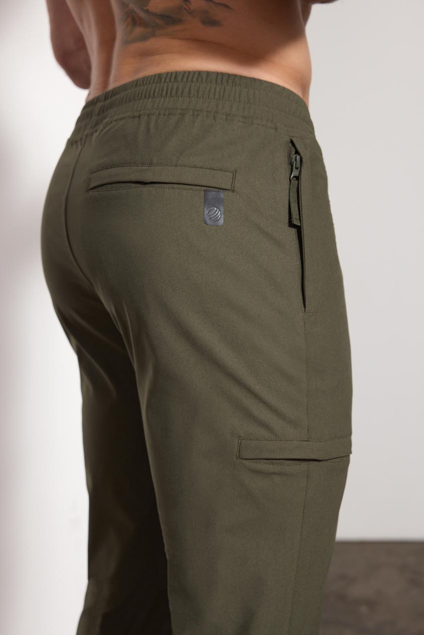 Limitless Recycled Polyester Warp Knit Cargo Jogger