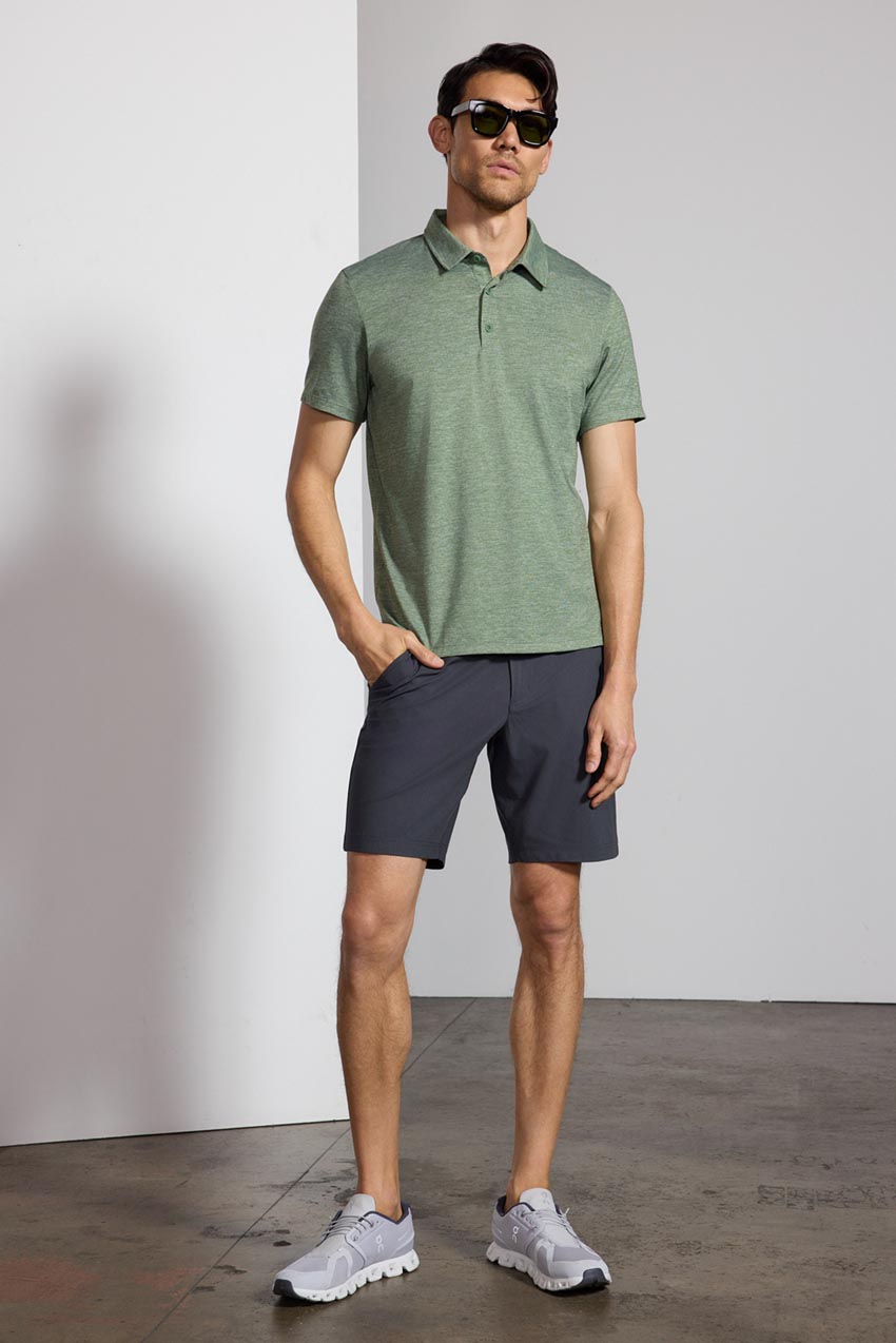 Limitless Recycled Polyester Warp Knit 5 Pocket Short 9"
