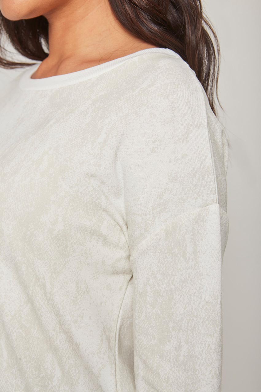 Women’s Printed Active Sweatshirt