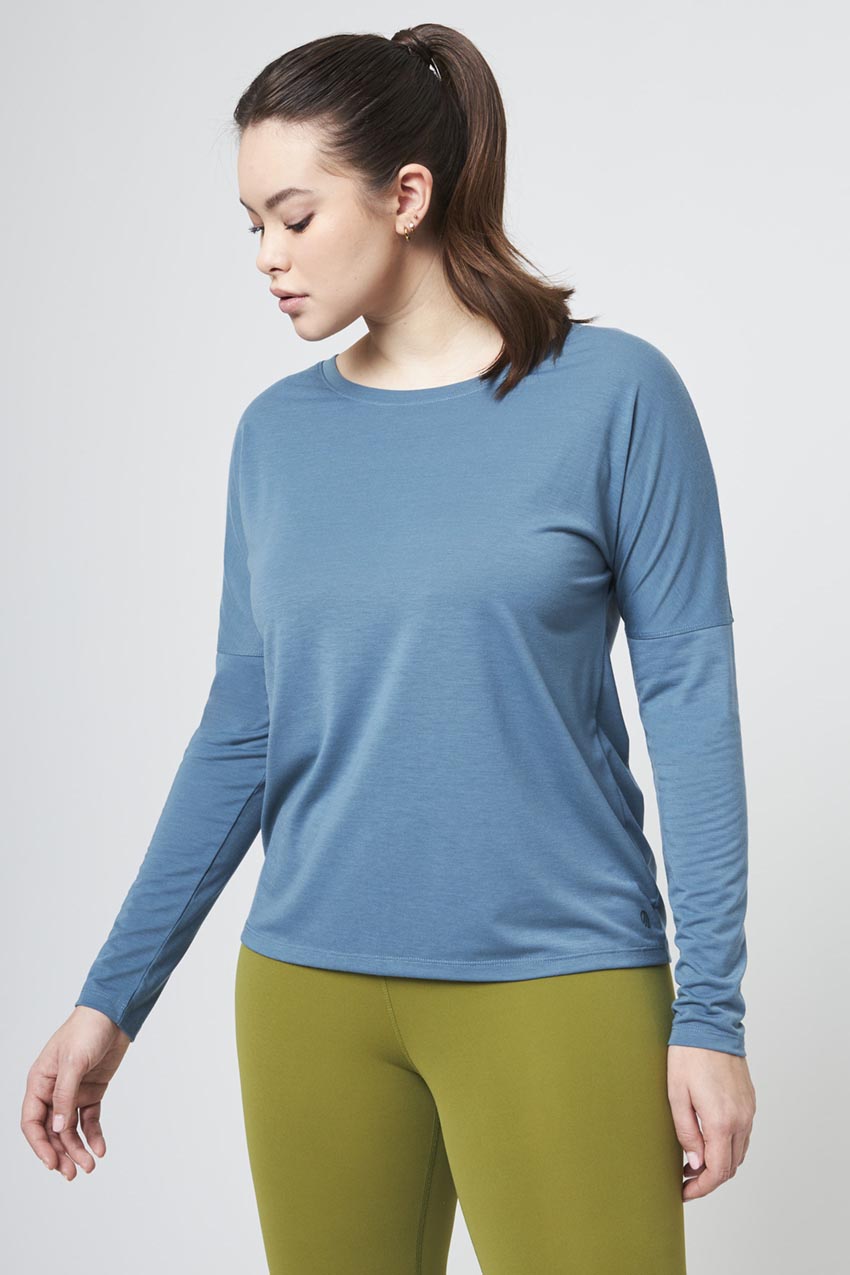 Dynamic Recycled Cover-Up Stink-Free Long Sleeve Top