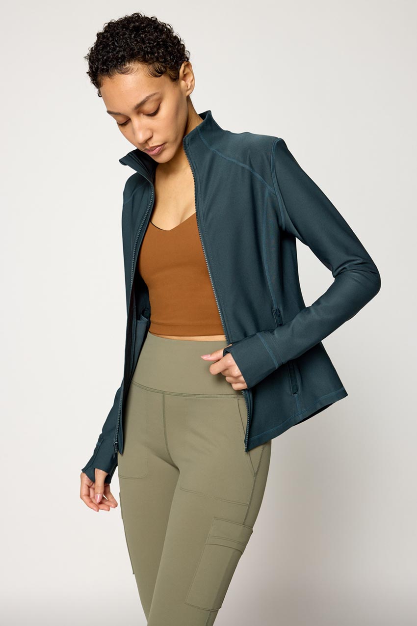 Explore Recycled Polyester Fitted Jacket