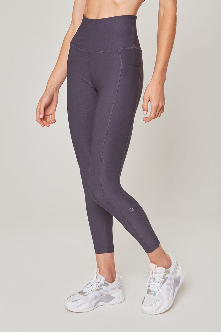 MPG Sport Explore Recycled High-Waisted Side Pocket 25" Legging - Sale  in Purple Shadow