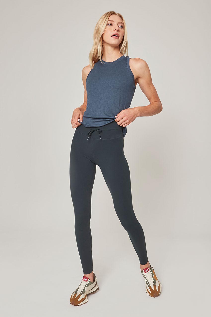 Velocity High-Waisted 27" Drawcord Legging - Sale