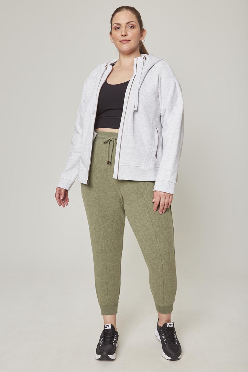 Tranquil High-Waisted 24.75" Jogger with Front Seam