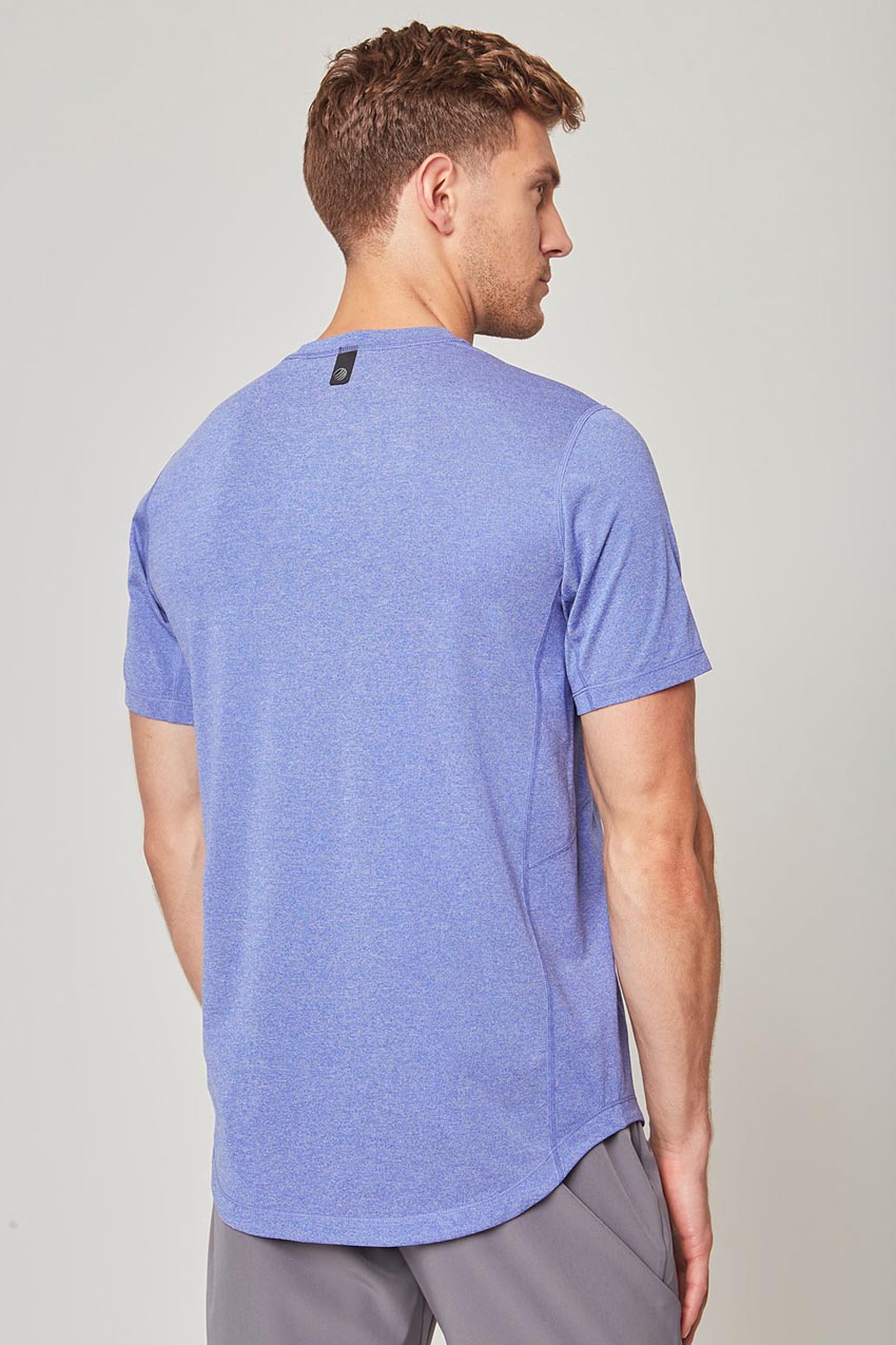 Conquer Crew Neck Short Sleeve Tech Shirt - Sale