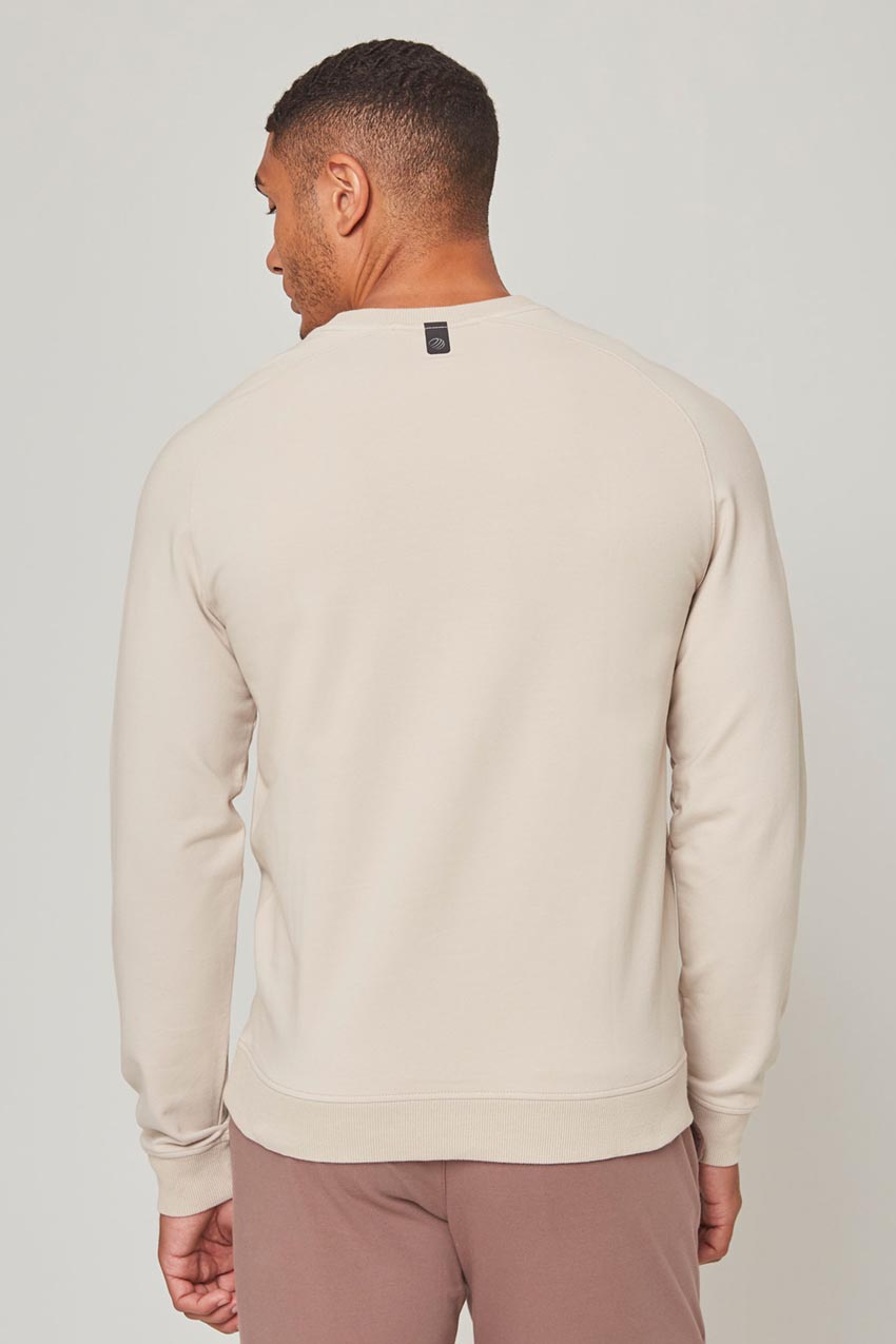 Unwind Crew Neck Pullover with Front Pocket