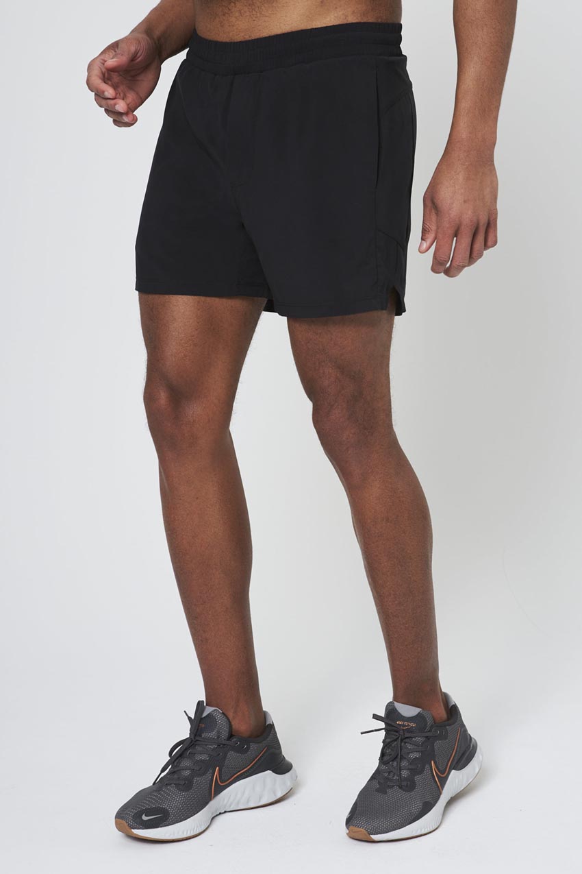 Stride Recycled Polyester Sweat Swim Short with Liner 5"