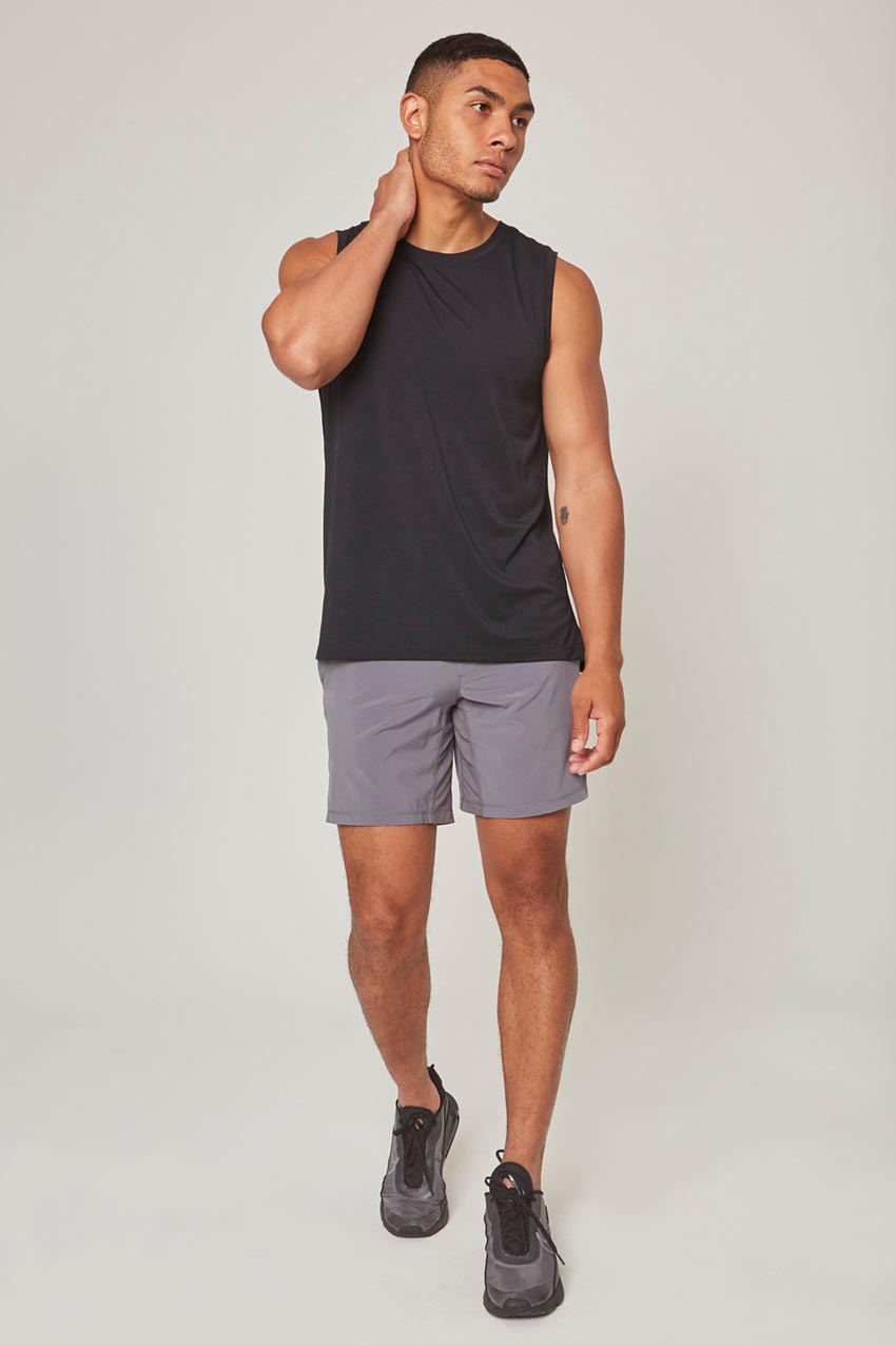Stride 8" Recycled Polyester Unlined Short with Knit Waistband