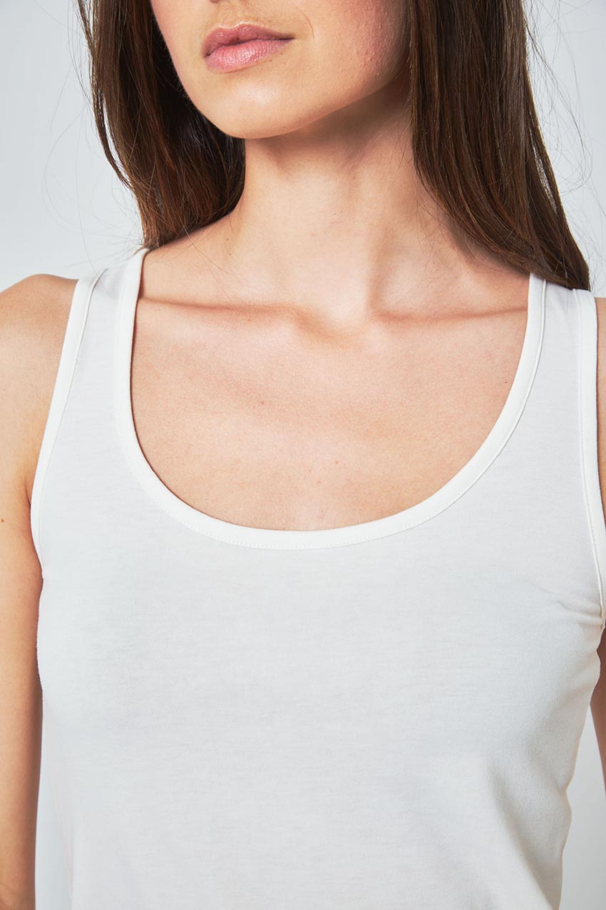 Expression Scoop Neck Tank Top