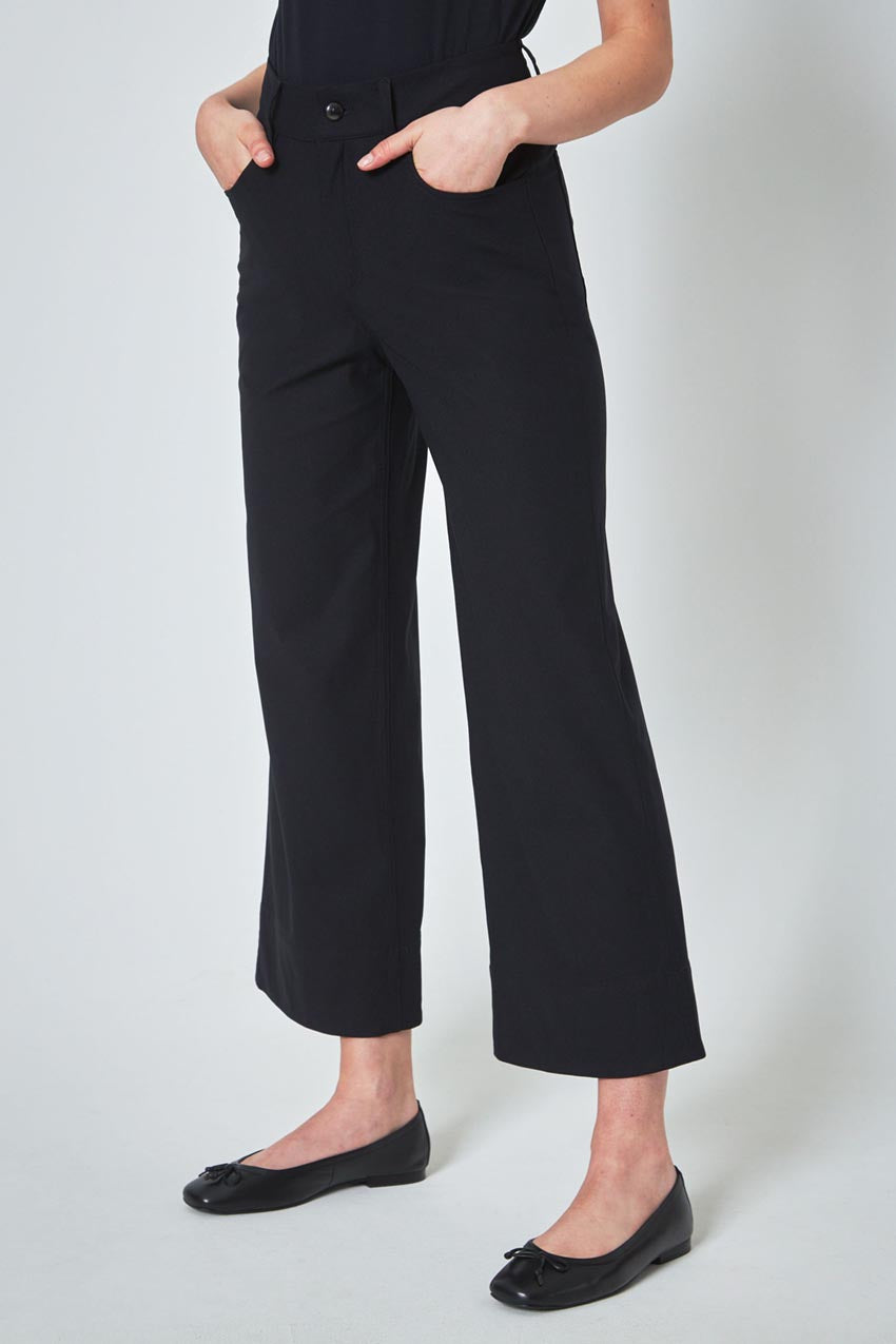 Modern Ambition Limitless High-Rise Wide Leg Pant in Black