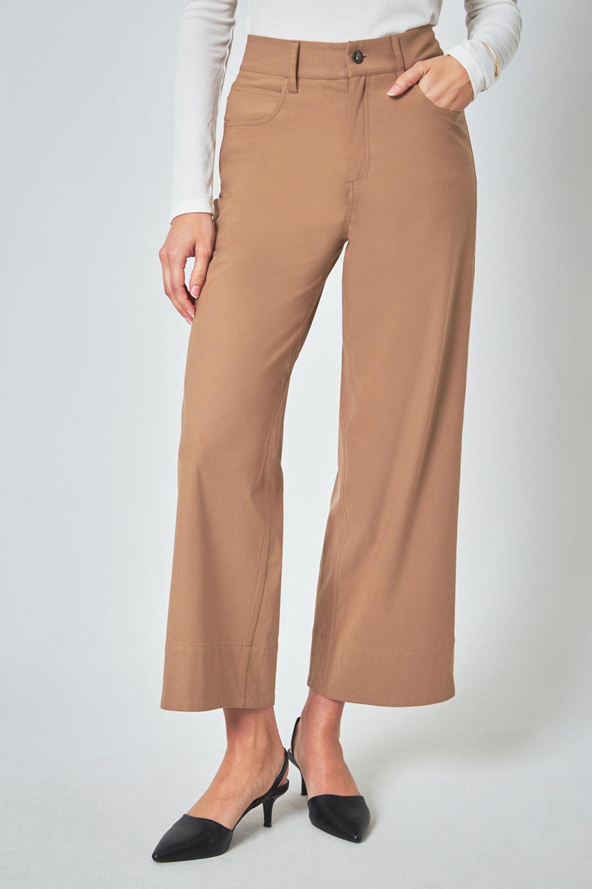 Modern Ambition Limitless High-Rise Wide Leg Pant in Tiger's Eye
