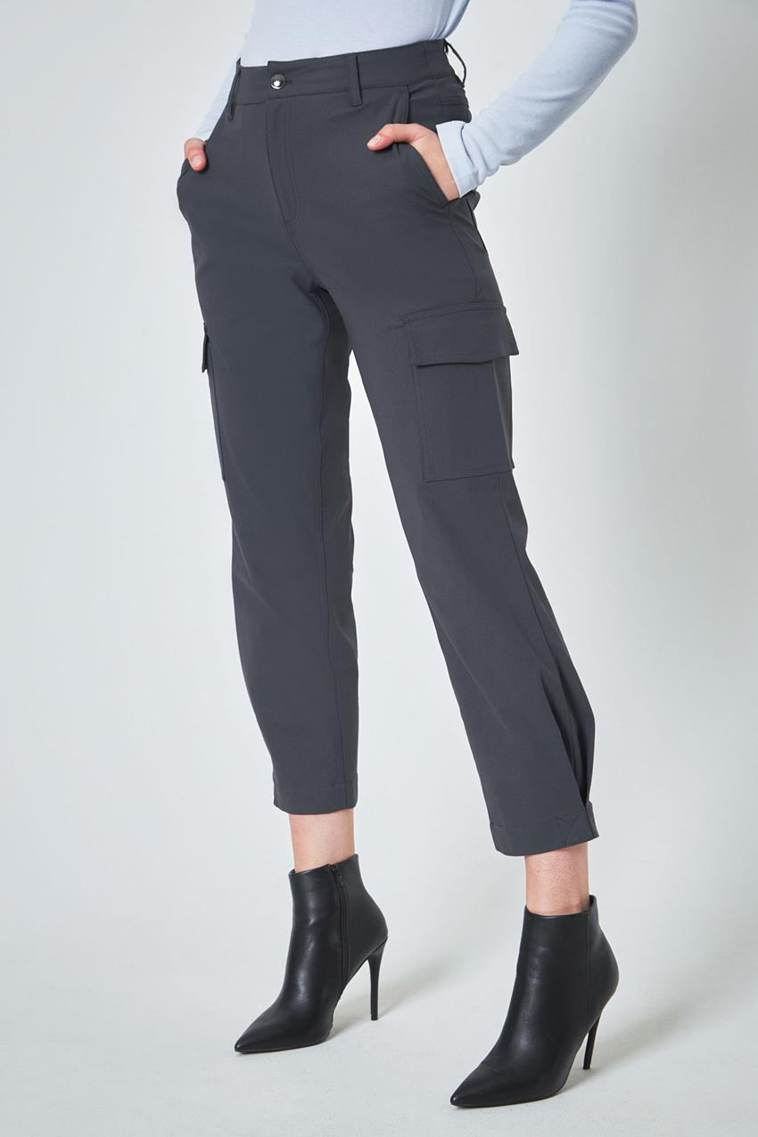 Modern Ambition Limitless High-Rise Cargo Pant in Asphalt