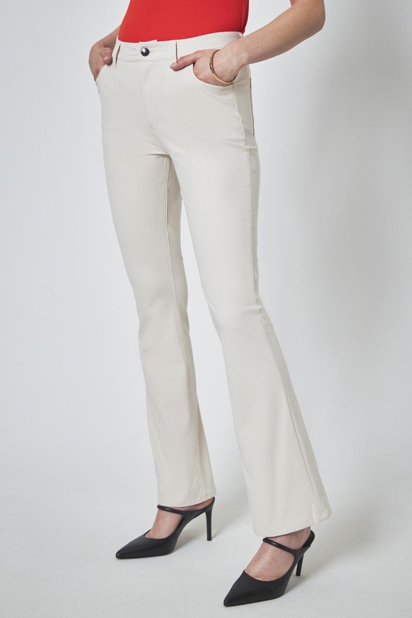 Modern Ambition Limitless Mid-Rise Boot Cut Pant in Brazilian Sand