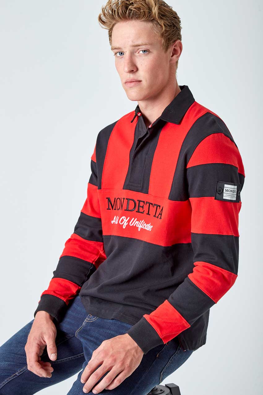 Flagstaff Color Blocked Rugby Shirt