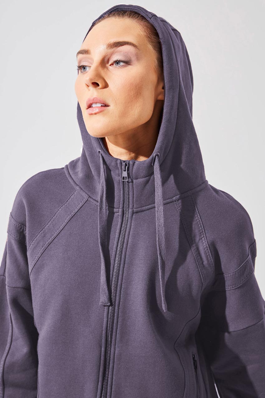 Aspire Recycled Organic Cotton Cropped Hoodie
