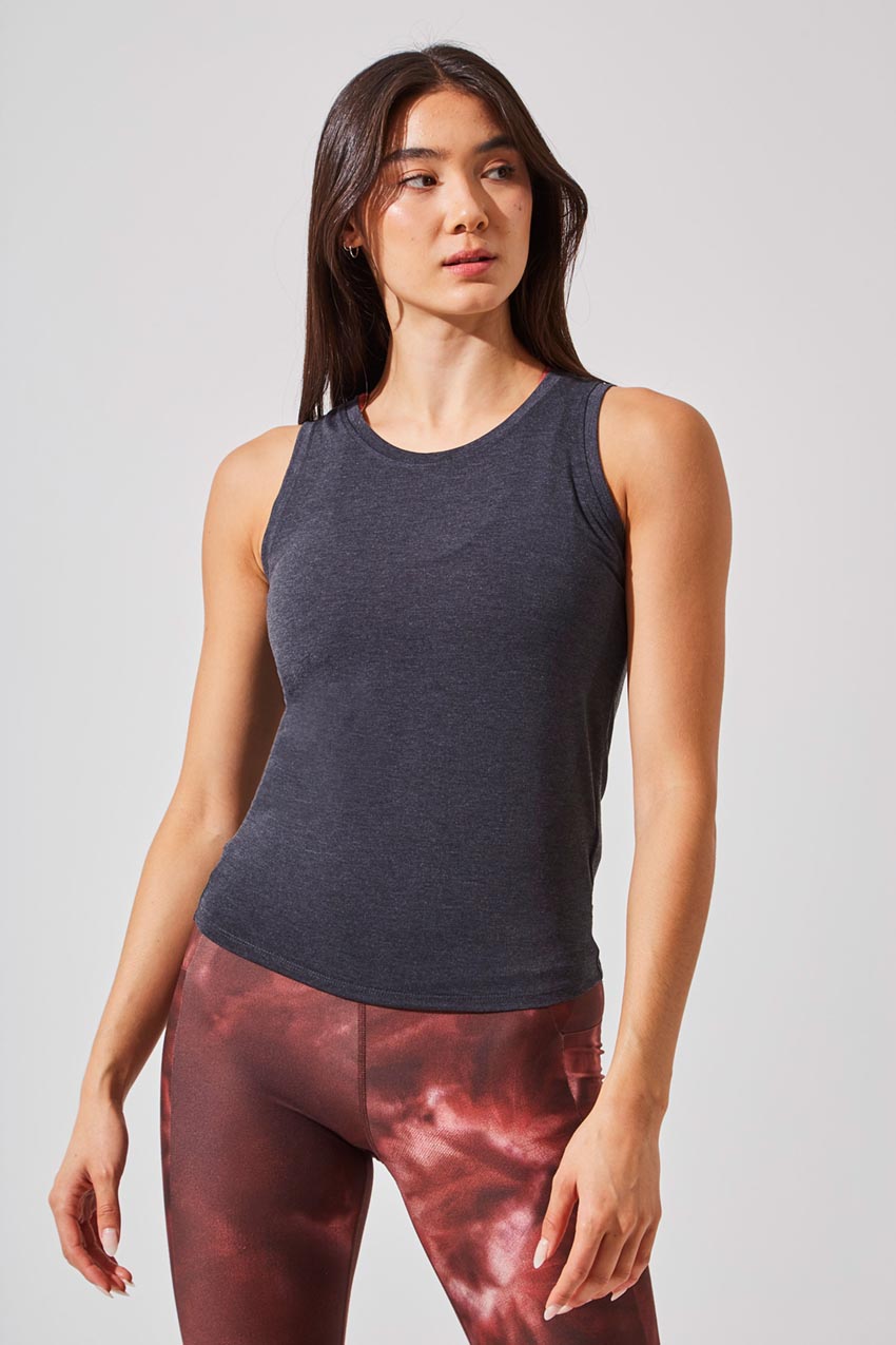 Michelle Recycled Polyester Cropped Tank