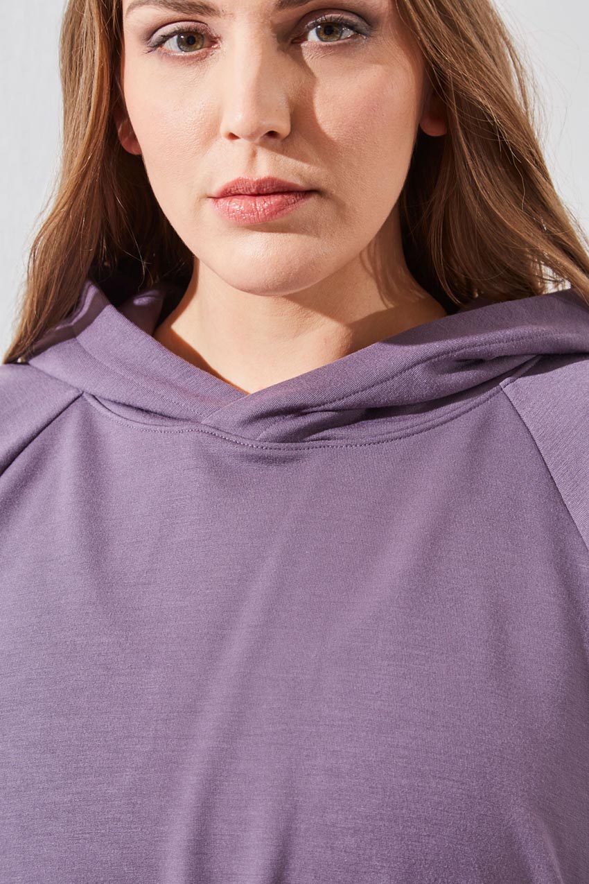 Riser Recycled Polyester Hooded Sweatshirt with TENCEL™ Modal