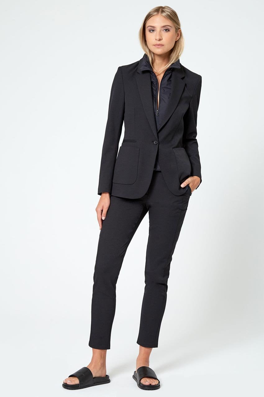 Visionary Twill Blazer With Removable Fooler