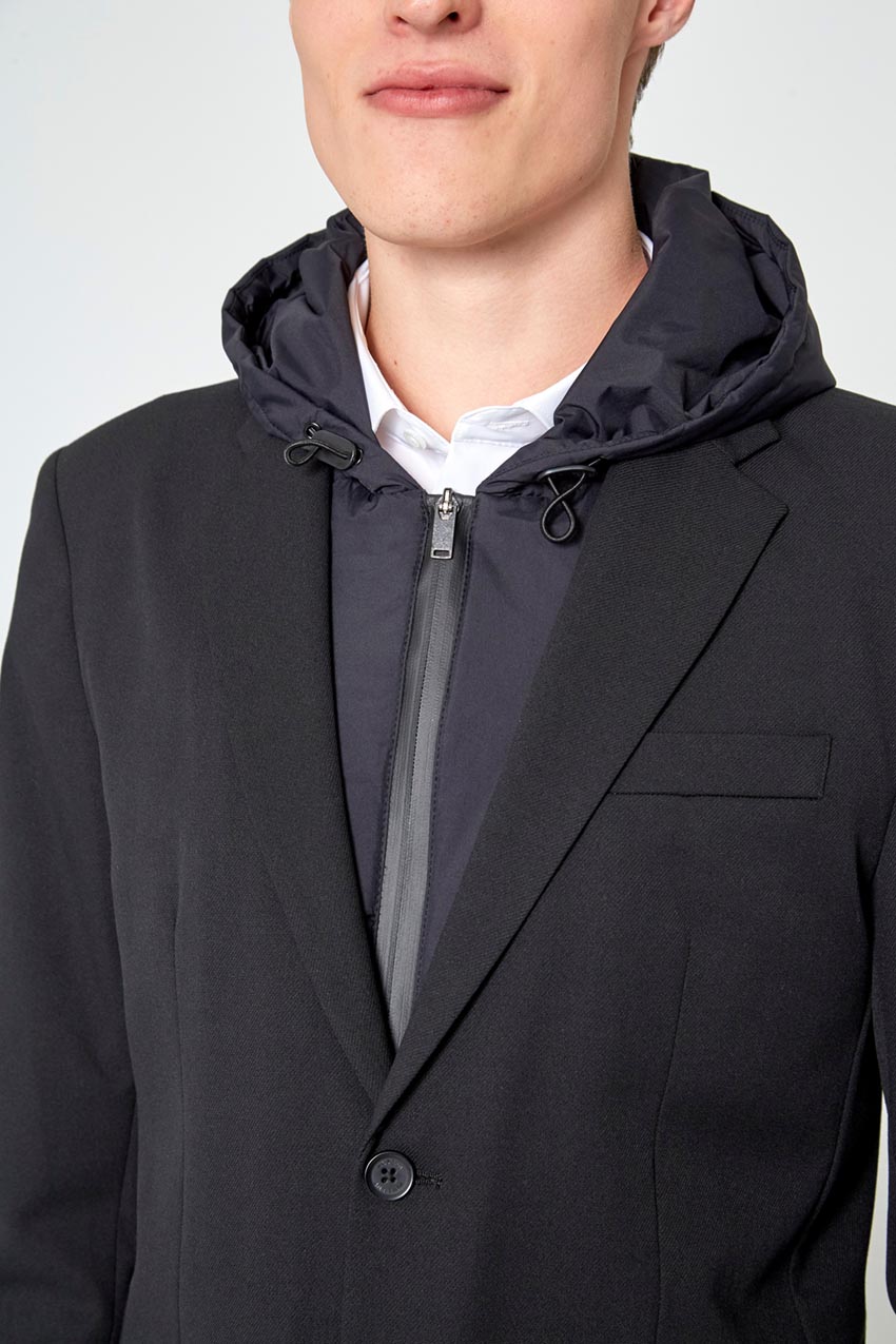 Tenacity Twill Blazer with Removable Hooded Fooler